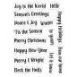 Preview: Gemini Festive Curved Banner Sentiments Stamp & Die  -Stempel & Stanze - 