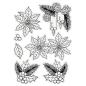 Preview: Gemini Poinsettia Delights Stamp & Die  -Stempel & Stanze - Weihnachtsstern