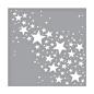 Preview: Spellbinders Stencil "Star Bright" - Schablone