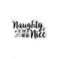 Preview: Crafters Companion - Naughty Is The New Nice  - Clear Stamps