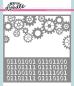 Preview: Heffy Doodle Cogs & Code 2-in-1  Stencil - Schablone