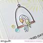 Preview: Heffy Doodle Wingman Clear Stamps - Stempel 