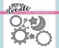 Preview: Heffy Doodle Sun, Moon & Stars  Cutting Dies - Stanze  