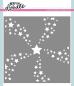 Preview: Heffy Doodle Star Swirl  Stencil - Schablone