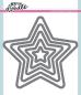 Preview: Heffy Doodle Stitched Stars  Cutting Dies - Stanze  