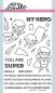 Preview: Heffy Doodle Superdudes   Clear Stamps - Stempel 