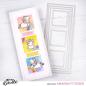 Preview: Heffy Doodle Bold Banner Sentiments   Clear Stamps - Stempel 