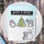 Preview: Heffy Doodle  Holiday Sentiment Duos   Clear Stamps - Stempel 