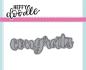 Preview: Heffy Doodle Congrats  Cutting Dies - Stanze  