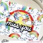 Preview: Heffy Doodle Miss You (Shadow)  Cutting Dies - Stanze  