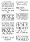 Preview: Crafters Companion - Peace & Joy  - Clear Stamps