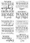 Preview: Crafters Companion - Warmest Wishes  - Clear Stamps