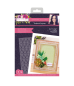 Preview: Crafters Companion -Sensational Succulents - Geo Wire Trellis - Prägefolder