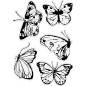 Preview: Crafters Companion - Butterflies in Flight  - Clear Stamps