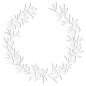 Preview: Crafters Companion -Farmhouse Foliage Wreath Embossing Folder  - Prägefolder