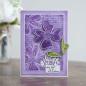 Preview: Woodware Poppy Skizze  Clear Stamps - Stempel 