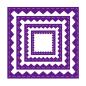 Preview: Gemini Inverted Stitched ZigZag Square Elements Dies  - Stanze - Fenster