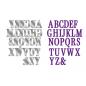 Preview: Gemini Eclipse Alphabet Expressions Dies  - Stanze - 