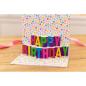 Preview: Gemini Shaped Pop Out Happy Birthday Expressions Dies  - Stanze - 