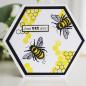 Preview: Woodware Little bee  Clear Stamps - Stempel 