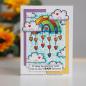 Preview: Woodware Rainbow World  Clear Stamps - Stempel 