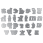 Preview: Gemini Butterfly Alphabet Expressions Dies Lowercase Letters  - Stanze - 