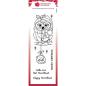 Preview: Woodware Bauble Owl  Clear Stamps - Stempel 