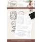 Preview: Crafters Companion - Vintage Diary Exquisite Embellishments  - Clear Stamps