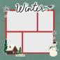 Preview: Simple Stories Simple Pages Pieces Winter (15903)   -  Stanzteile