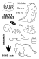 Preview: Janes Doodles " Dino-MITE" Clear Stamp - Stempelset