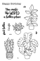 Preview: Janes Doodles " Plants" Clear Stamp - Stempelset