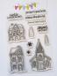 Preview: Janes Doodles " Winter Village" Clear Stamp - Stempelset