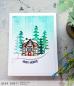 Preview: Janes Doodles " Winter Village" Clear Stamp - Stempelset