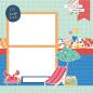 Preview: Simple Stories  Sunny Days Simple Pages Kit - Bits & Pieces