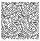 Preview: My Favorite Things "Abstract Roses" 6x6" Background Cling Stamp