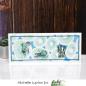 Preview: Picket Fence Studios Slim Line Lily Pads Stencil - Schablone