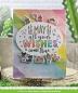 Preview: Lawn Fawn Stempelset "Giant Birthday Messages" Clear Stamp