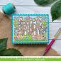 Preview: Lawn Fawn Craft Dies - Slimline Tropical Leaves Border