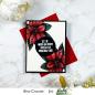 Preview: Picket Fence Studios A Christmas Flower 4x4 Inch Clear Stamps 