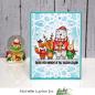 Preview: Picket Fence Studios Lots of Christmas Cheer 4x8 Inch Clear Stamps