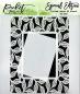 Preview: Picket Fence Studios Framed Leaves 6x6 Inch Stencil - Schablone