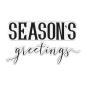 Preview: Crafters Companion - Brush Seasons Greetings  - Clear Stamps