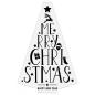 Preview: Crafters Companion - Merry Christmas Tree  - Clear Stamps