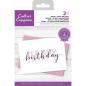 Preview: Crafters Companion - Brush Happy Birthday  - Clear Stamps