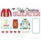 Preview: Simple Stories Simple Pages Page Pieces Ugly Christmas Sweater (15950)   -  Stanzteile