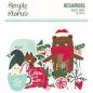 Preview: Simple Stories Simple  Holly Days   Bits & Pieces -  Stanzteile