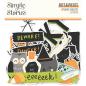 Preview: Simple Stories Simple Spooky Nights   Bits & Pieces -  Stanzteile