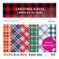 Preview: Craft Smith "Christmas Plaids" 12x12" Paper Pad