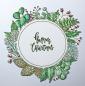 Preview: IndigoBlu "Foliage Wreath" A5 Rubber Stamp