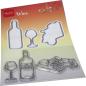 Preview: Marianne Design -  Clear stamp Hetty's wine stamp - die set